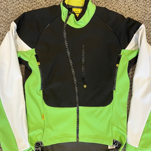 MAVIC Inferno Insulated, reflective, rainproof Cycling Jacket. Men's S/M - Picture 4 of 8